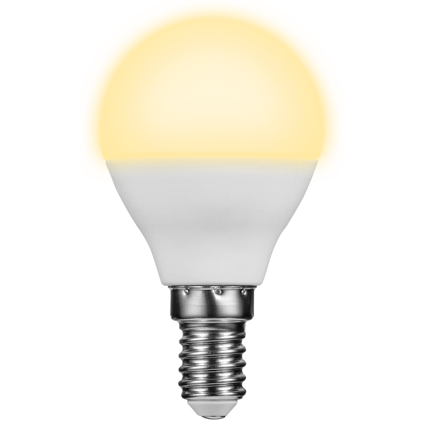 Ellies 5w G45 Residential Golfball Stick Bulb E14 WW