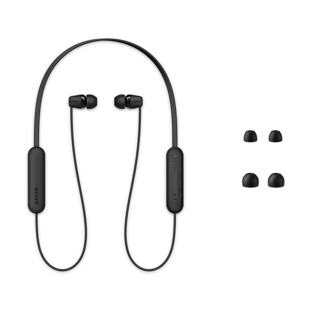 Sony WI-C100 (Black) Wireless Earphones