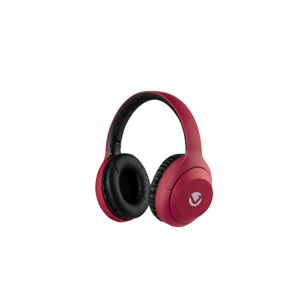 Volkano Cosmic 2.0 Series Bluetooth Headphones - Red