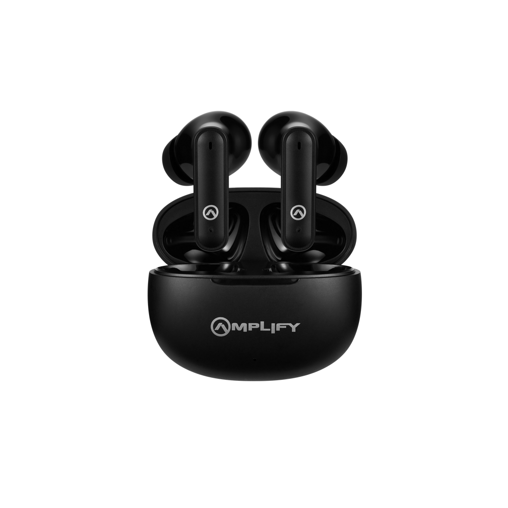 Amplify True Connection True GO Series Wireless Earphones PDQ Stemmed - Black