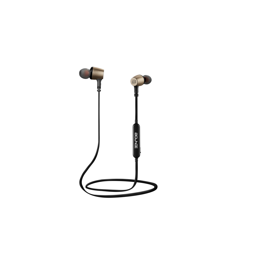 Bounce Tango 2.0 BT Earphone - Black/Gold