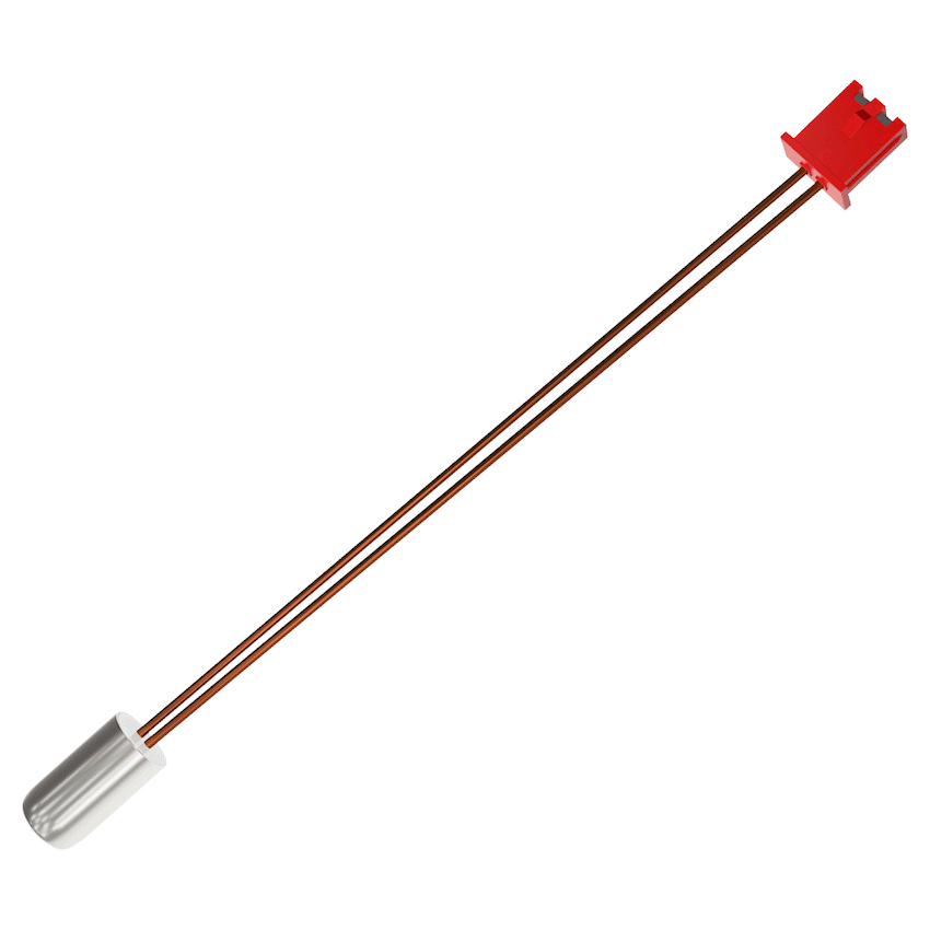 Thermistor Kit_L35 Metal Head Thermistor_Brown High Temperature Wire_Red