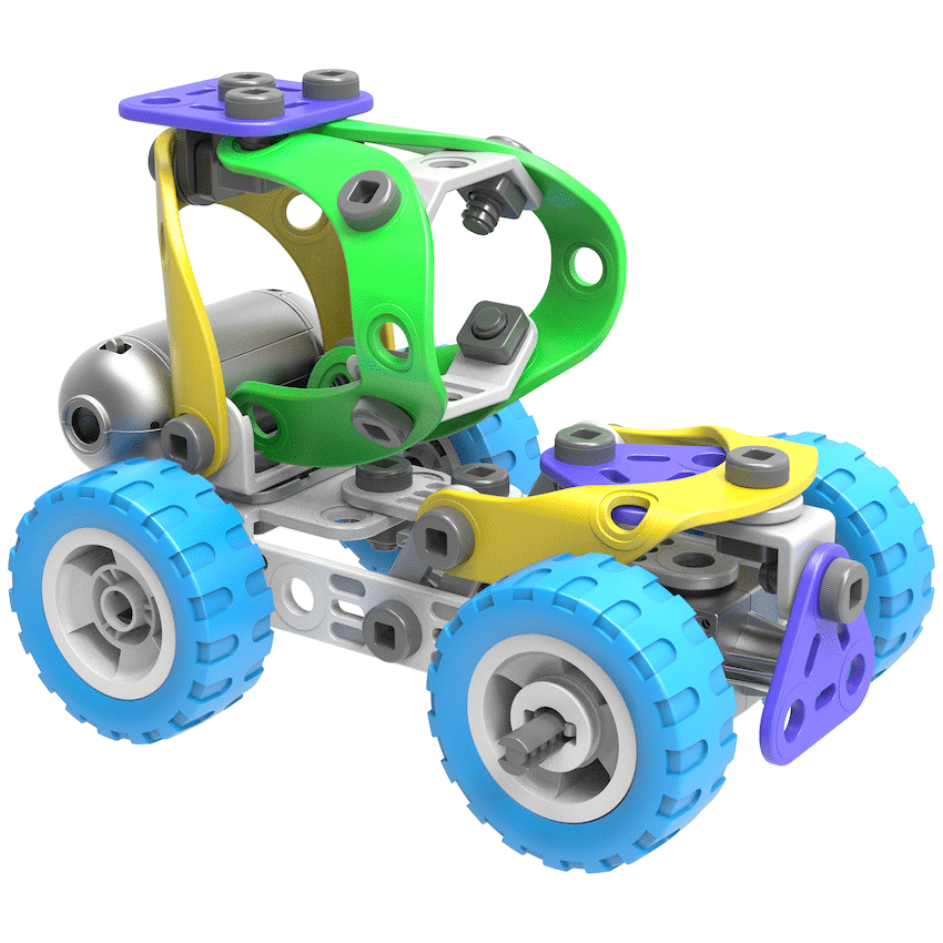 Edu-matic Flexi Build Robot Kit (107 pcs)
