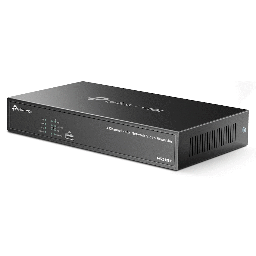 TP-Link Vigi NVR1004H-4P 4-Channel PoE Network Video Recorder