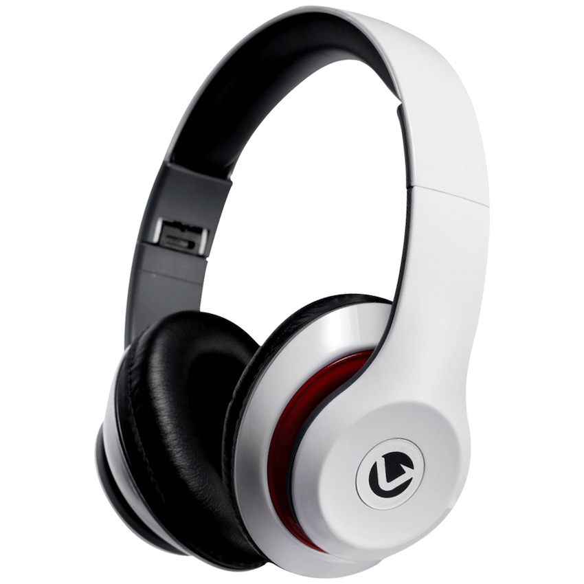 Volkano Falcon Series Headphones with Microphone - White