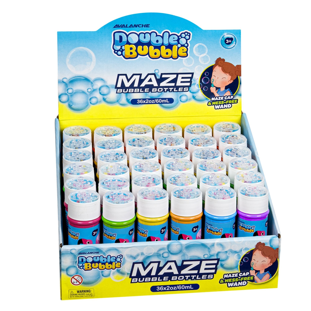 Avalanche Double Bubble - Maze (To Be Ordered in Qty of 36)
