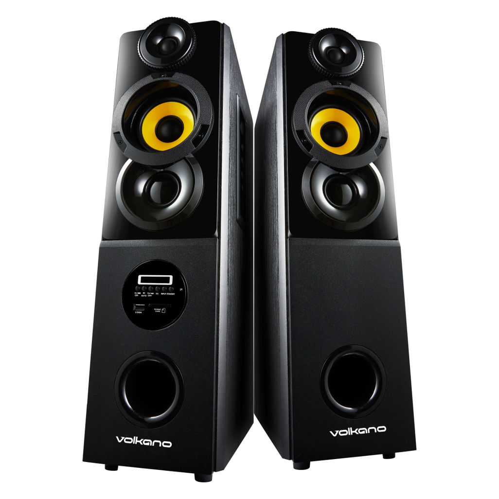 Volkano Aquiver Series Home Theatre Stereo Tower Speakers