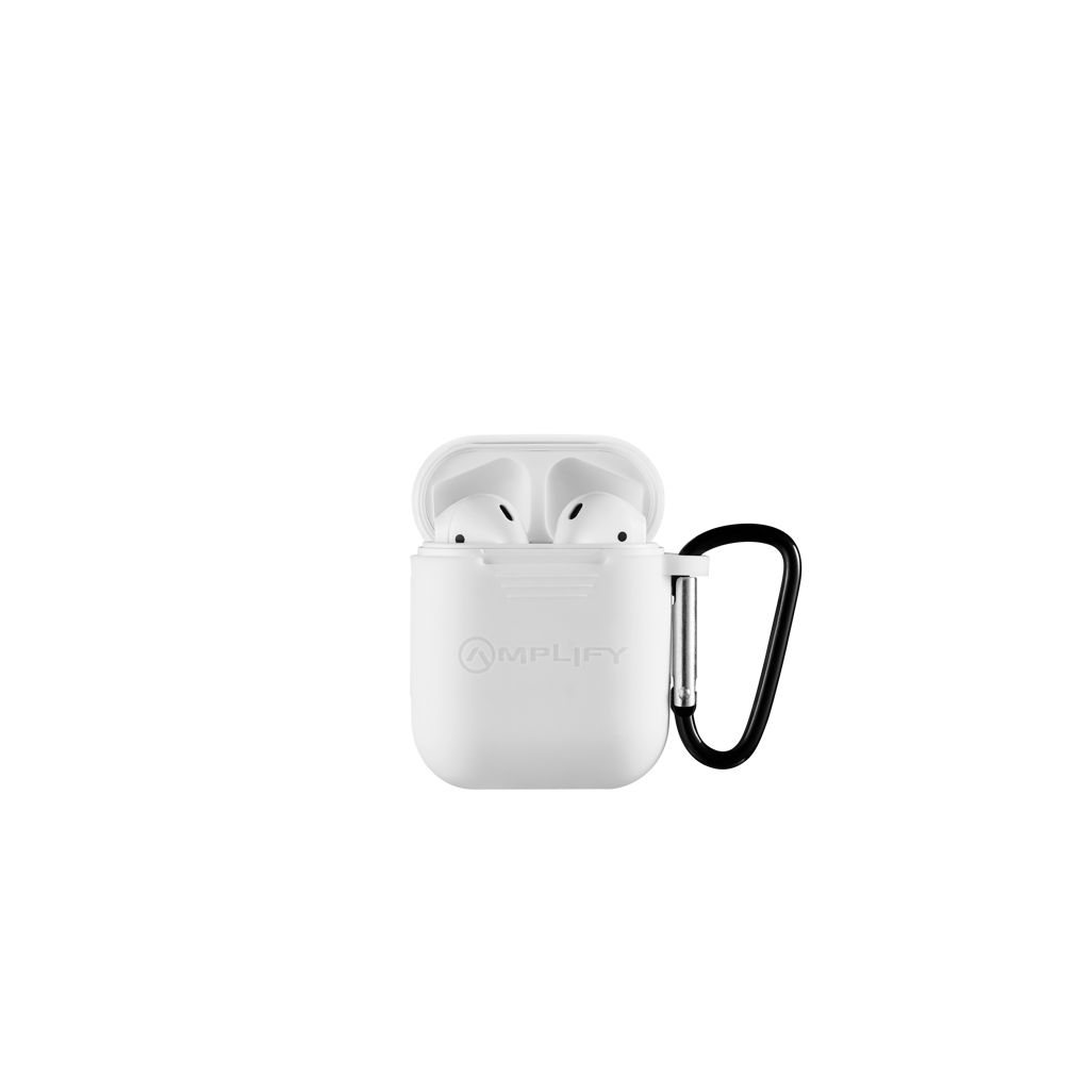 Amplify Buds Series True Wireless Earphones with Silicone Accessories - White