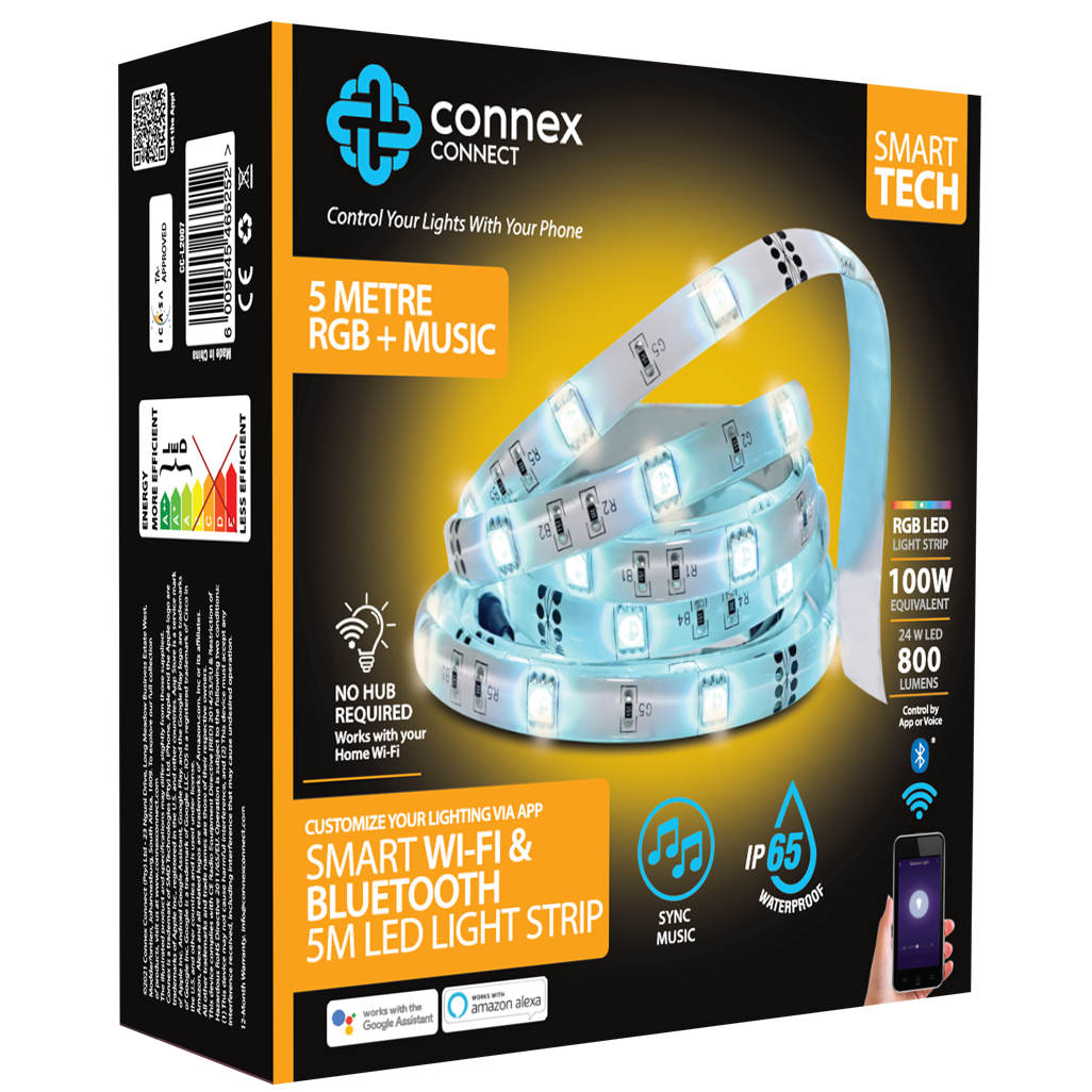 Smart WiFi Strip 5M 24W LED RGB