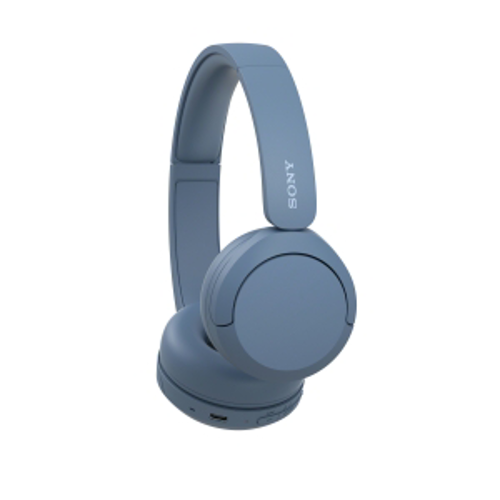 Sony WH-CH520 (Blue) Bluetooth On-Ear Headphones
