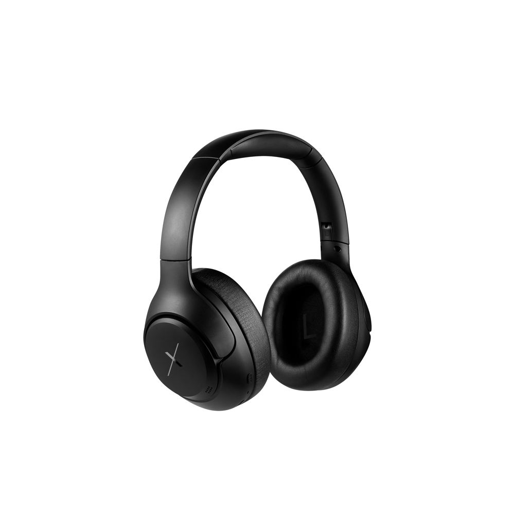 VolkanoX VXH300 Bluetooth Headphones with Hybrid ANC - Black
