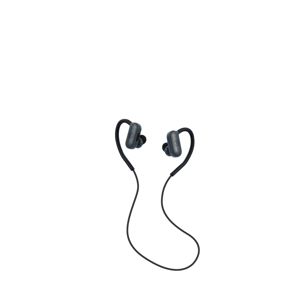 Amplify Skip 2.0 Bluetooth Earphones - Black / Gun-metal