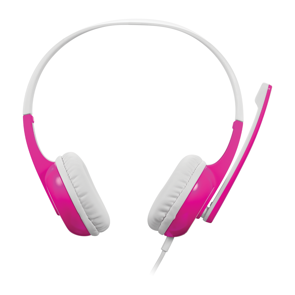 Volkano Kids Chat Junior Series Headset with Mic - Pink