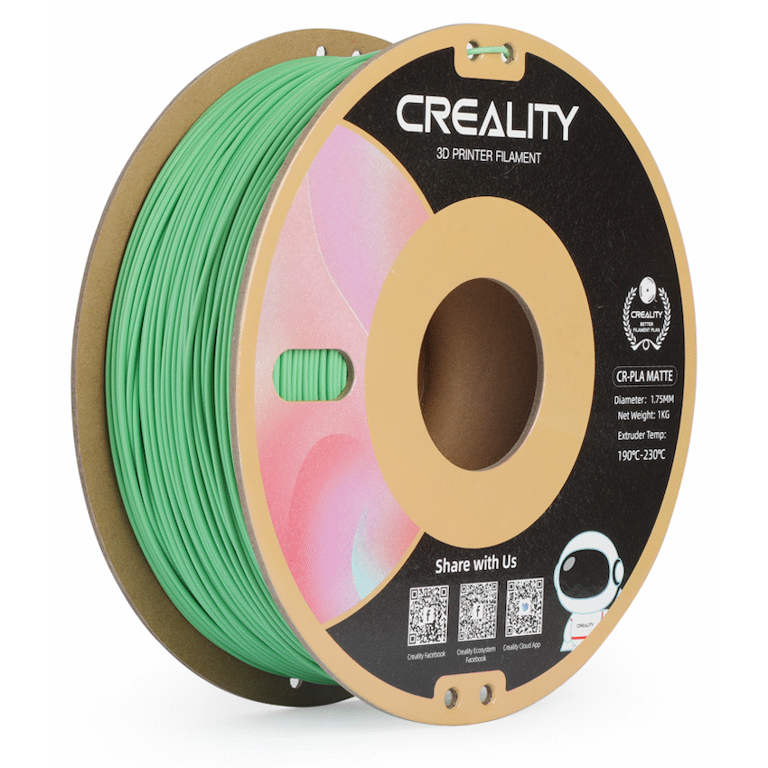 Creality CR-PLA Filament Matte Avocado Green 1Kg