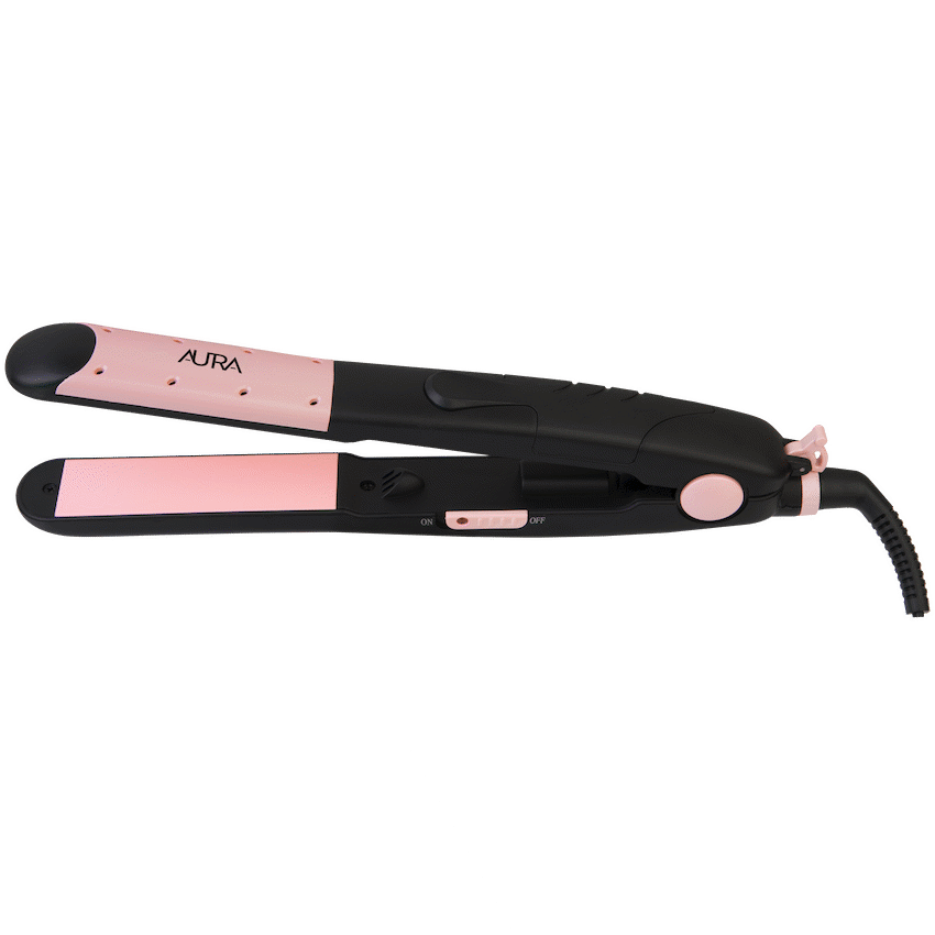 Aura by Elektra Wet n Dry Straightener Black