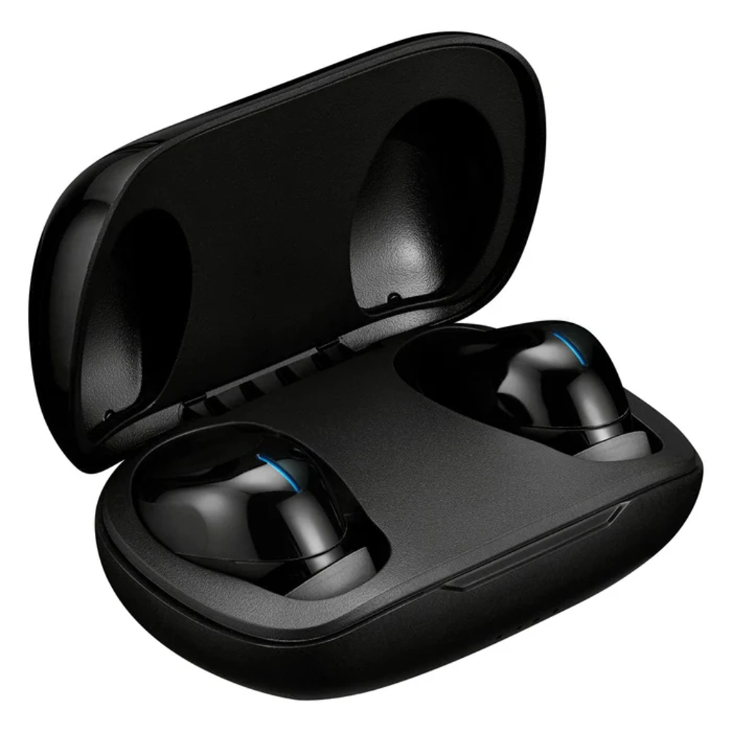 Volkano Pico 2.0 Series True Wireless BT Earphone + Case - Black