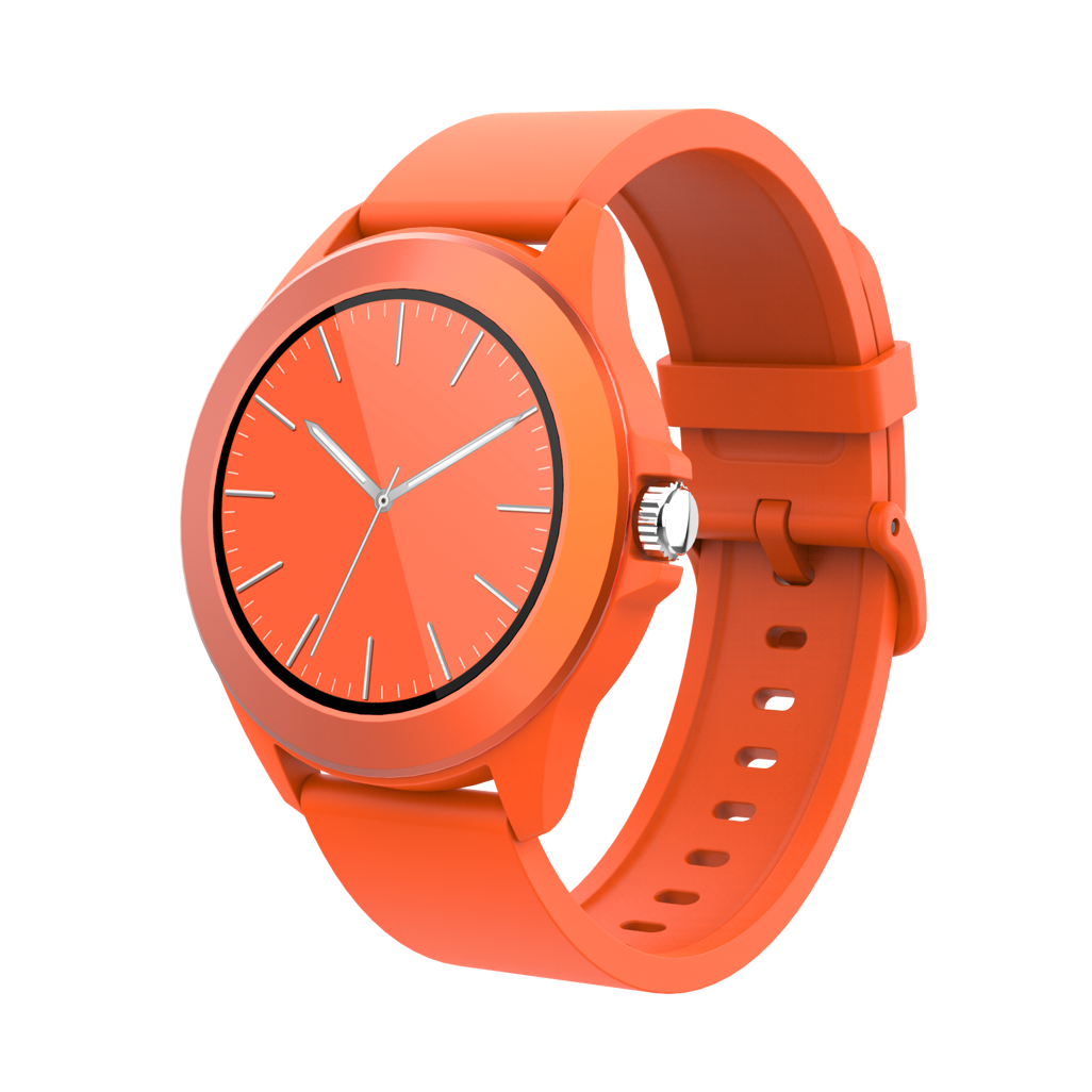 Volkano Splash Series Round Smartwatch - Orange