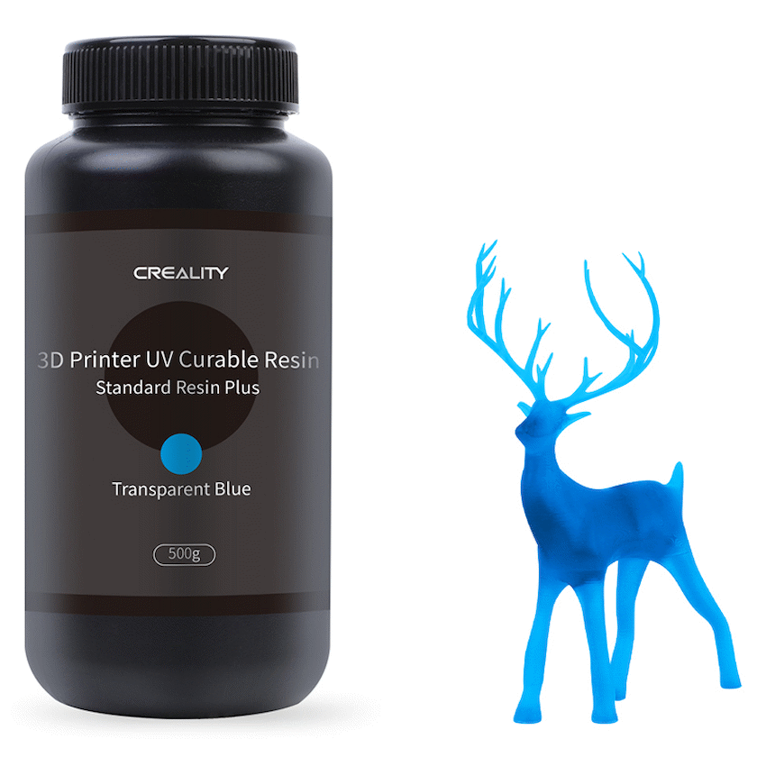 Creality LCD Resin - Transparent Blue 500g