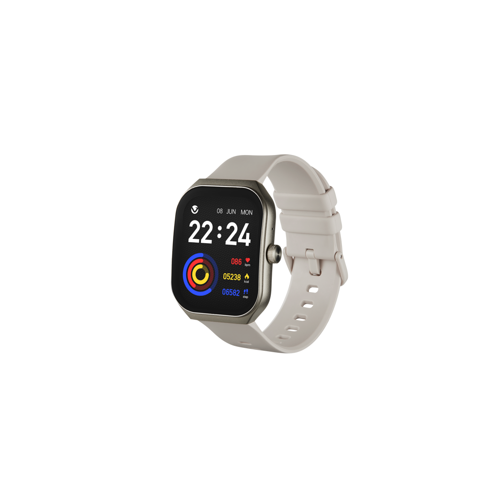 Volkano Spirit Series Smart Watch - Starlight Silver