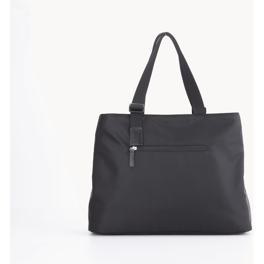 Kingsons Echo Ladies 15.6" Laptop Tote Bag Black