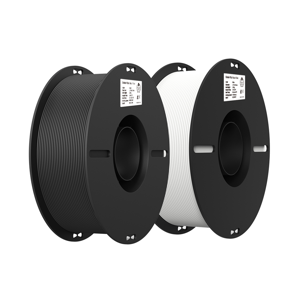 Ender PLA Value Pack (Black & White) 2kg