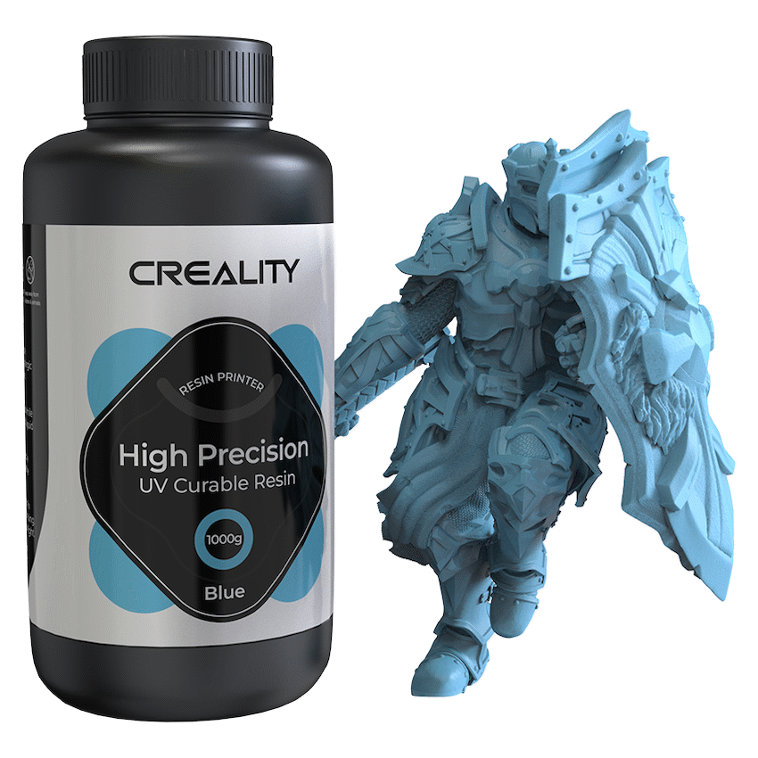 Creality 8K High Precision UV Curable Resin 1kg - Blue