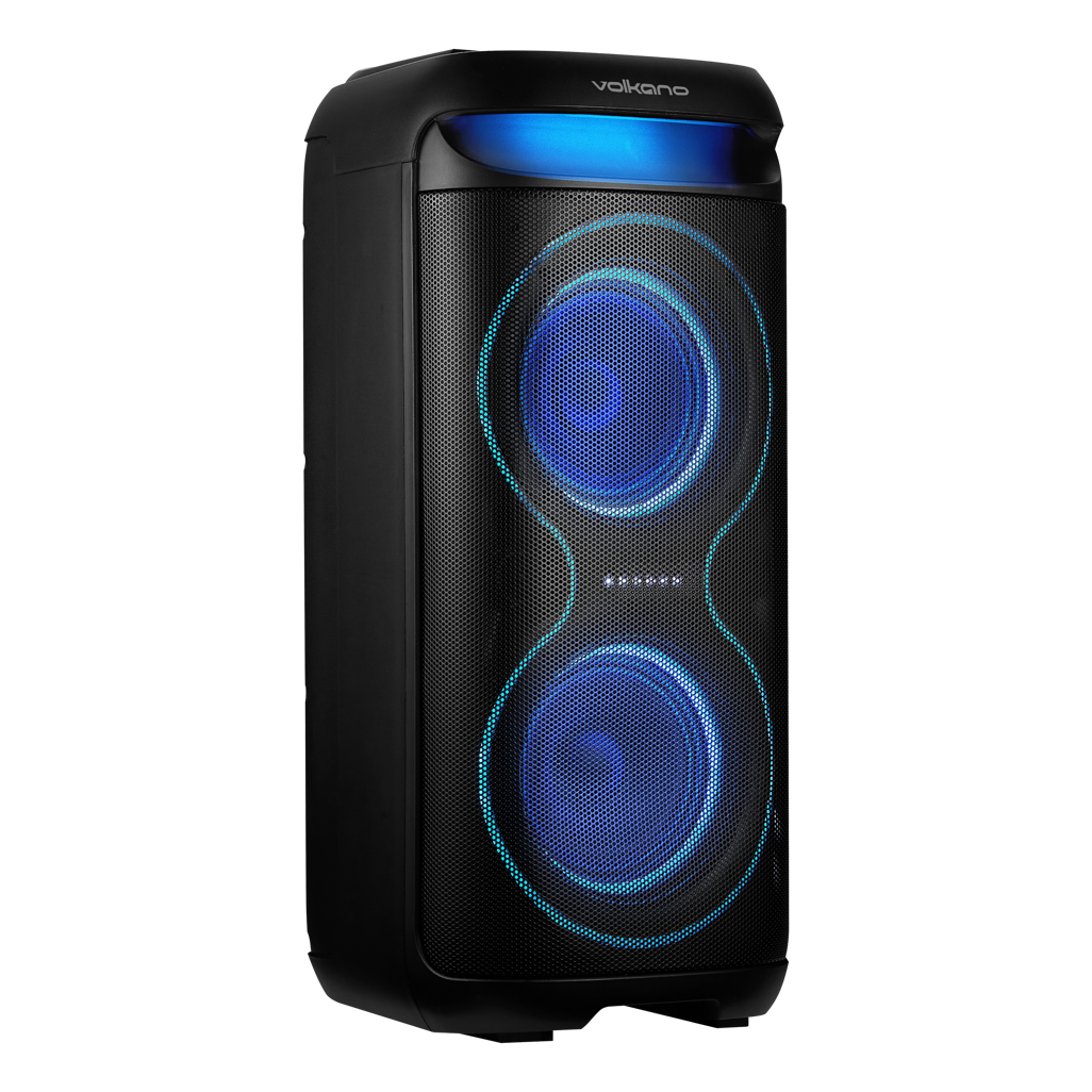 VolkanoX VXP200 Dual 6.5" Party Speaker  - Black
