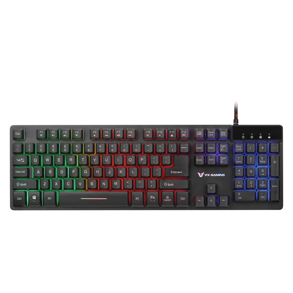 VX Gaming Poseidon Series Semi Mechanical Gaming Keyboard