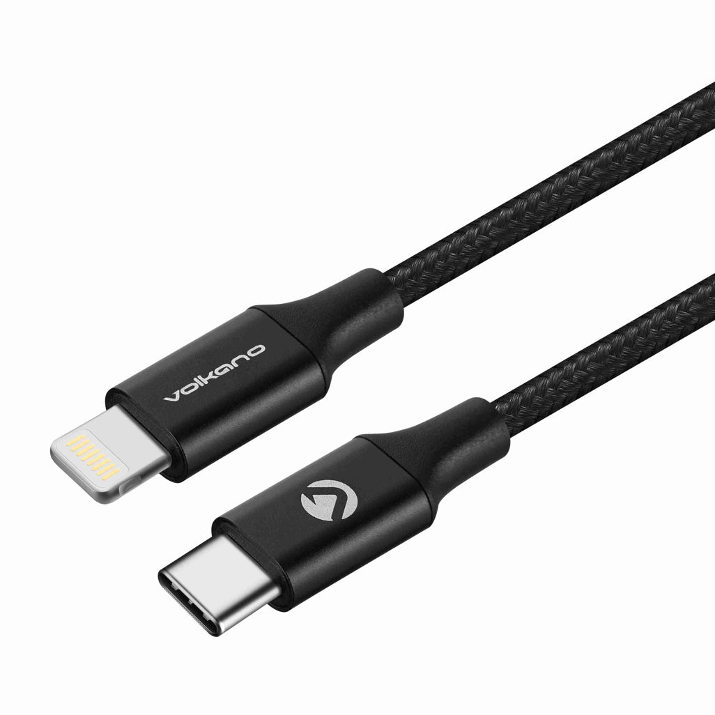 Volkano Lightning Series Type-C to MFI 1.2m