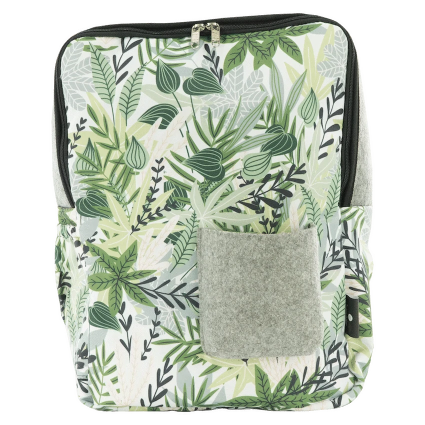 Totes Babe Jungle Diaper Backpack - Green