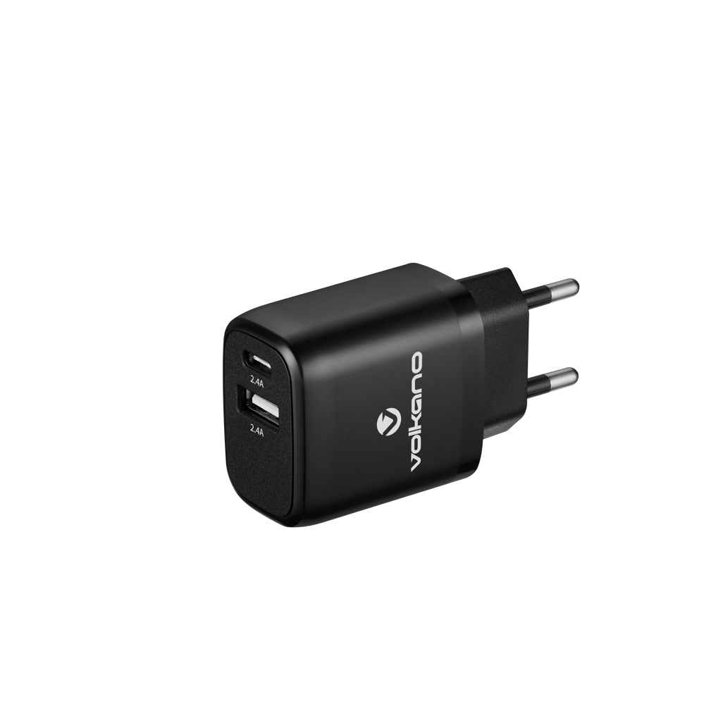 Volkano On-The-Go Dual Wall Charger