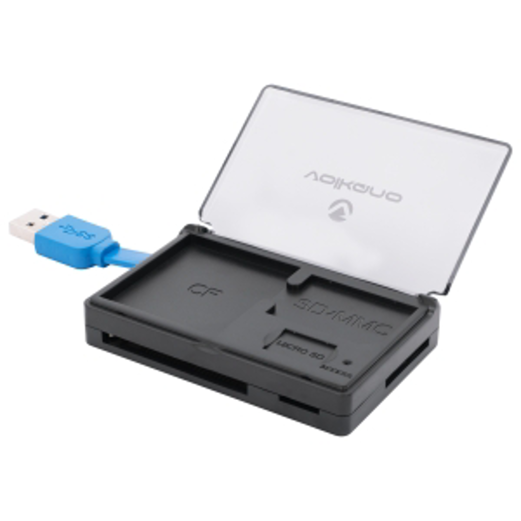 Volkano Reader Series USB 3.0 Card Reader - Black