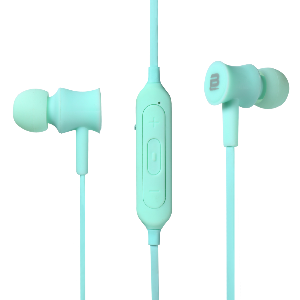 Bounce Shake Series Bluetooth Earphones - Mint