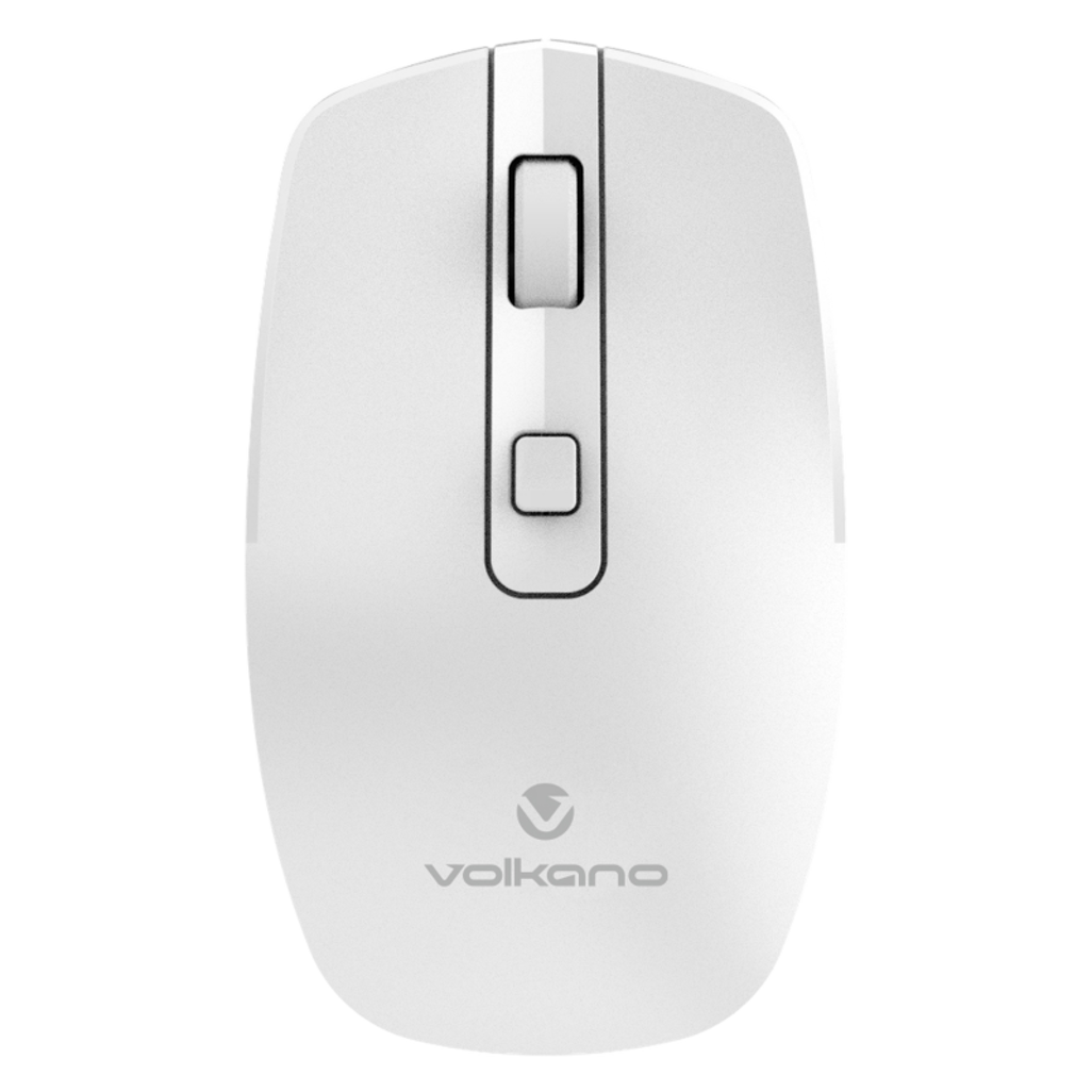 Volkano Granite Series Rechargeable Wireless Mouse - White