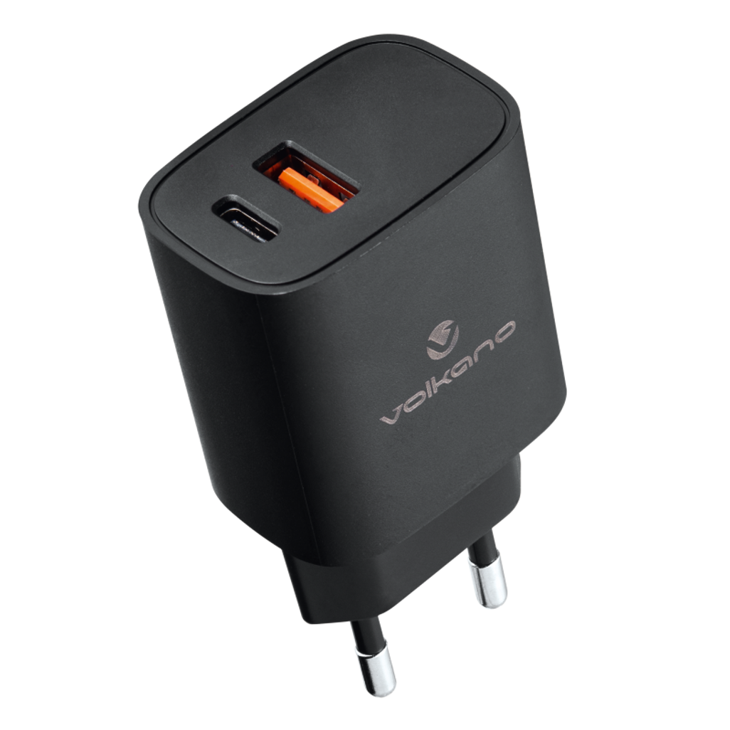 Volkano Express Series QC3.0 + PD Wall Charger - 20w with Cable