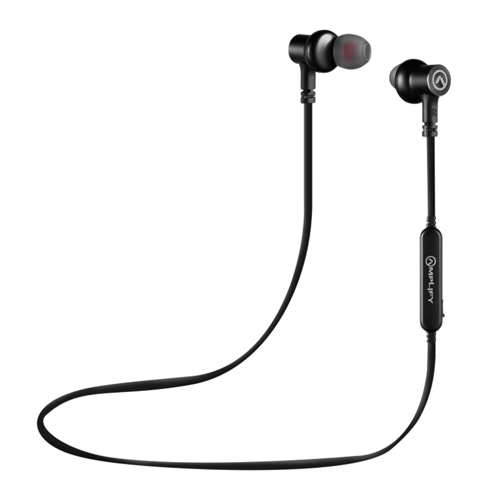 Amplify Blues 2.0 Bluetooth Earphones - Solid Black