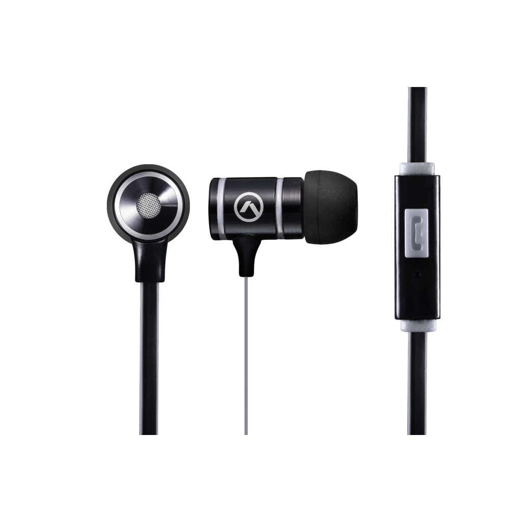 Amplify Load Series Earphones with Mic - Black