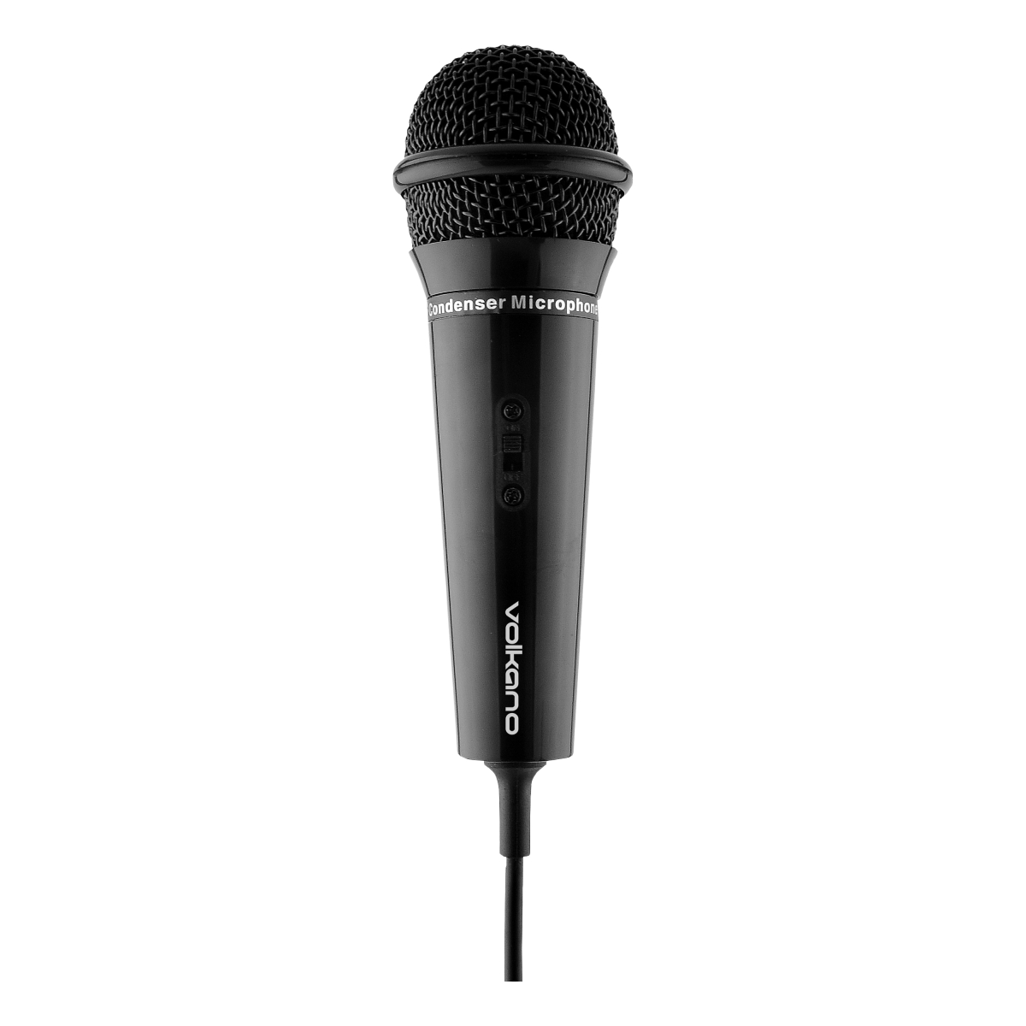 Volkano Stream Vocal Microphone with Tripod Aux