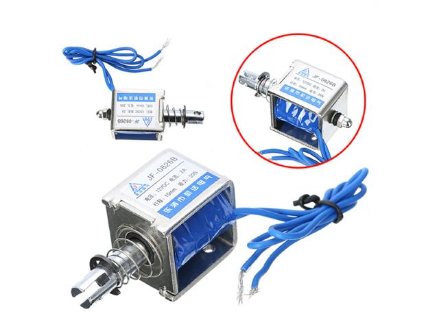 F-0826B Solenoid 12VDC 20N 10mm Travel12V 20N 10mm