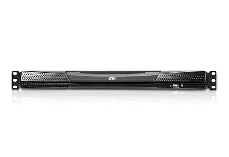 8-port 17'' Dual Rail LCD IP Cat5 KVM - D.Rail LCD KVM IP SW. W/(USKB/SPKB)/W/(US/EU) CORD - image 2