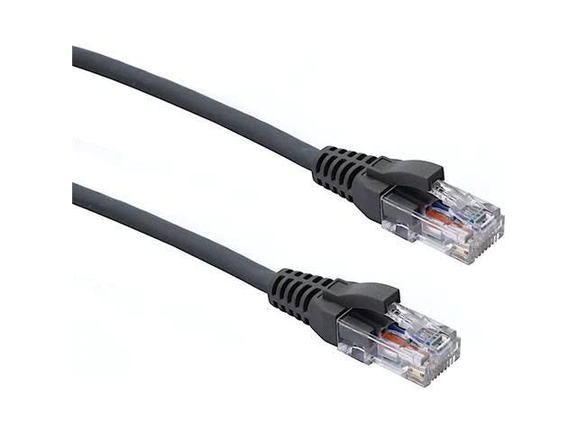 Excel CAT5E P/Cable Booted 5M Grey