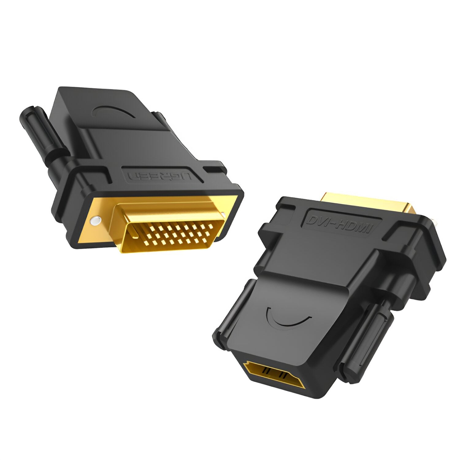 UGREEN 20124-20124 DVI (24+1) Male to HDMI Female Adapter - Black – image 2