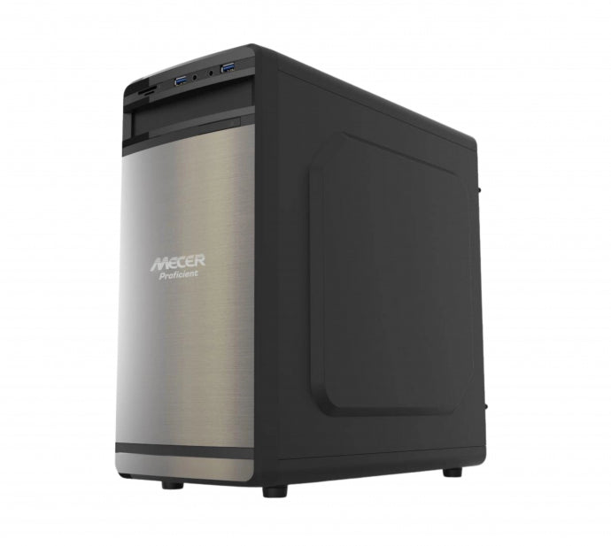 Mecer Proficient Desktop, Intel Core i5-9th Gen 2.90GHz, 8GB RAM, 256GB SSD, Windows 10 Pro (Refurbished)