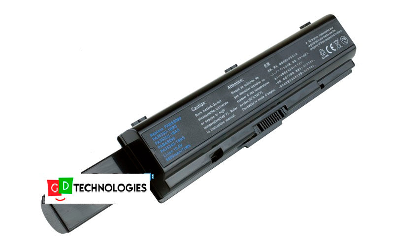 TOSHIBA SATELLITE A200 10.8V 6600MAH/71WH REPLACEMENT BATTERY