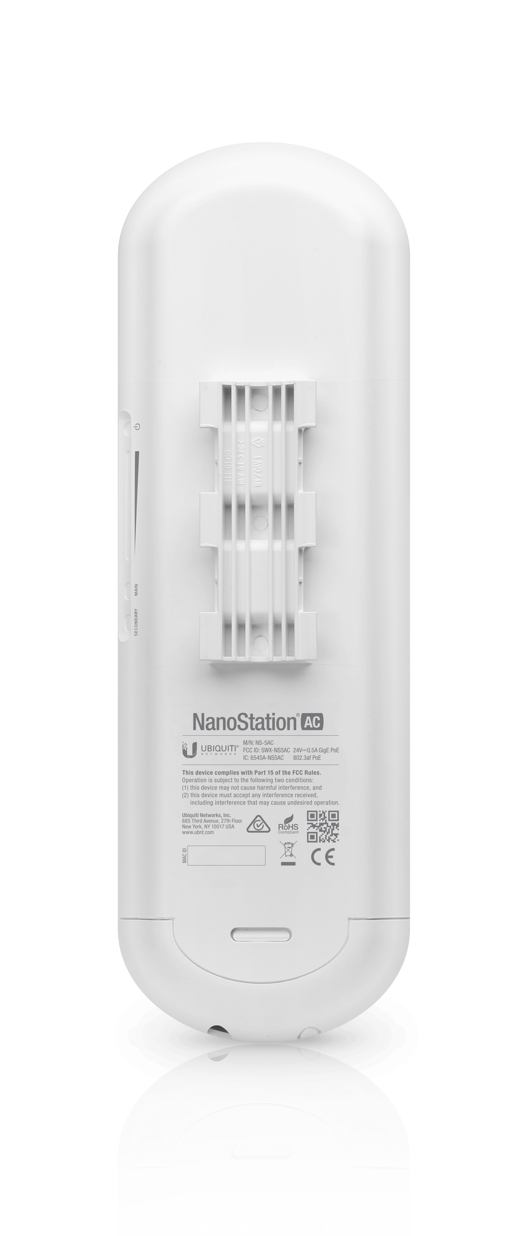 Ubiquiti UISP airMAX NanoStation 5AC 5 GHz 16dBi Radio Includes POE Injector | NS-5AC - image 2