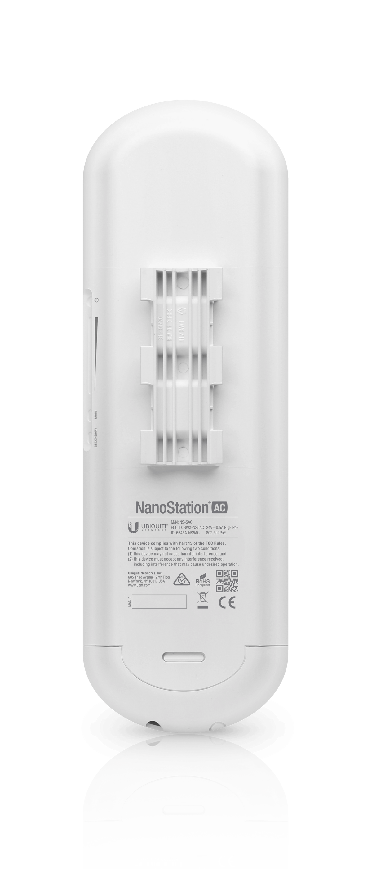 Ubiquiti UISP airMAX NanoStation 5AC 5 GHz 16dBi Radio Includes POE Injector | NS-5AC - image 2