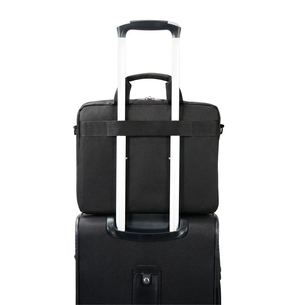 EVERKI ADVANCE BRIEFCASE | Fits up to 14 inch laptops | Trolley handle pass-through | Ergonomic two-way shoulder strap - image 2