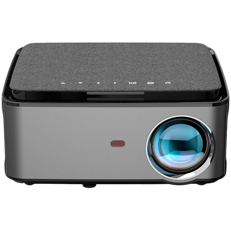VGKE T28 Projector - 5" LCD Screen - 1920*1080P Resolution - 4500 Lumens - 4000:1 Contrast Ratio - Android Wifi 9 - 1 to 20 Zoom Option - Projection Dimensions 40 to 150 inches - 2 x HDMI ports - 2 x USB 2.0 ports - VGA out