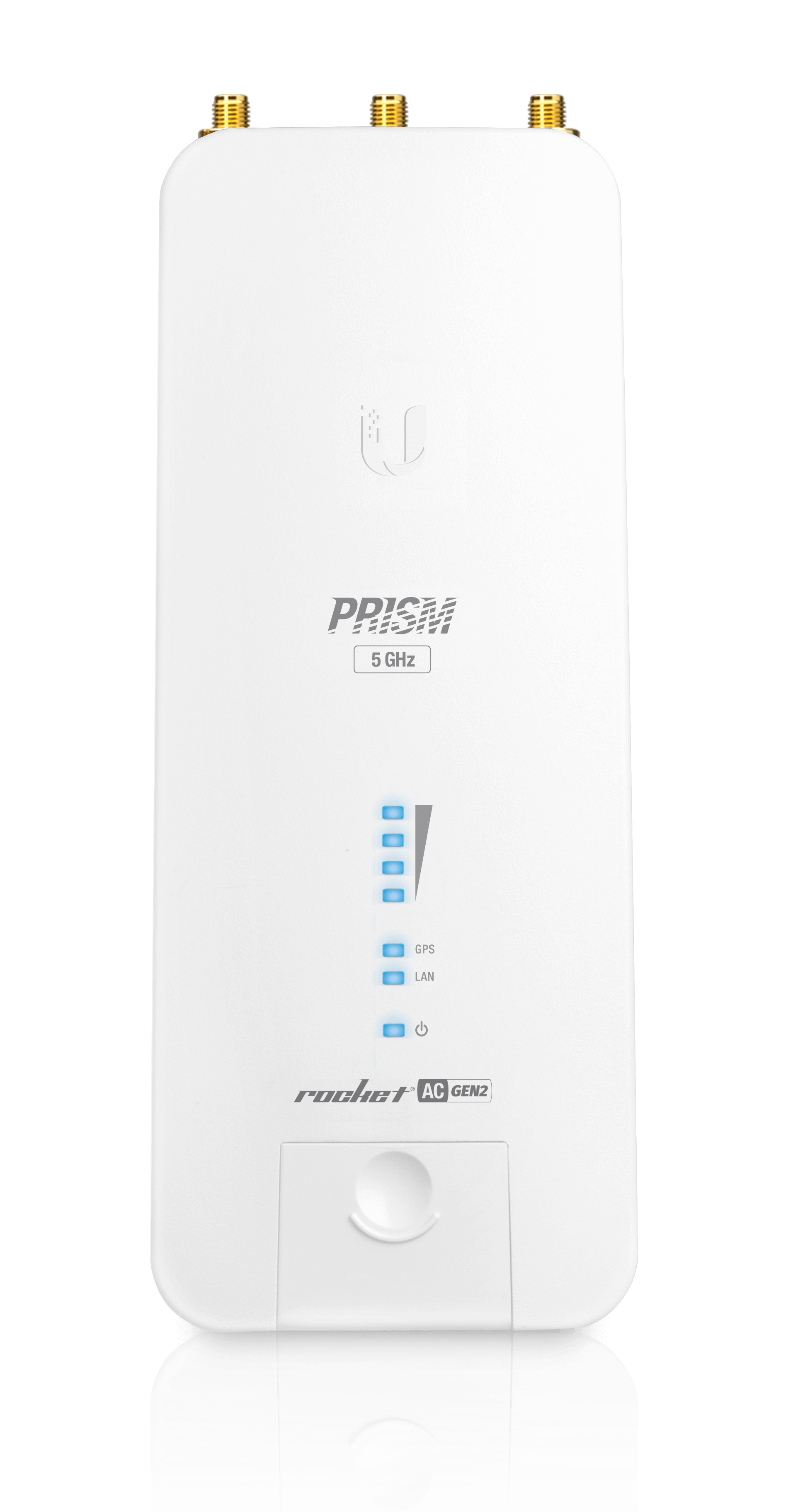 Ubiquiti UISP airMAX 5 GHz Rocket Prism 5AC Includes POE Injector | RP-5AC-Gen2