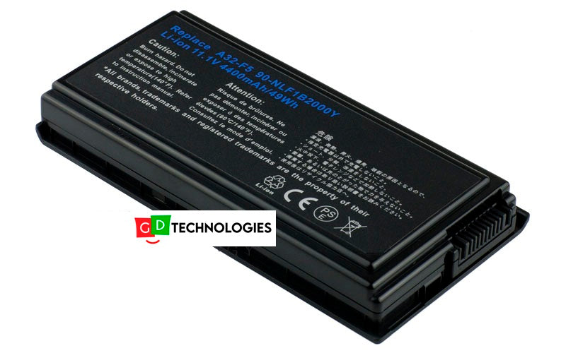 Asus F5 11.1V 4400MAH/49WH Replacement Battery